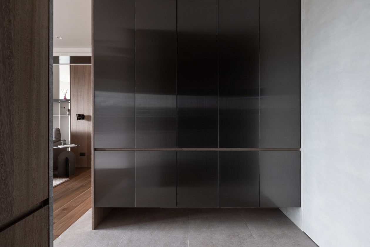 现代简约风格室内设计家装案例-玄关 现代简约风格室内设计家装案例-玄关