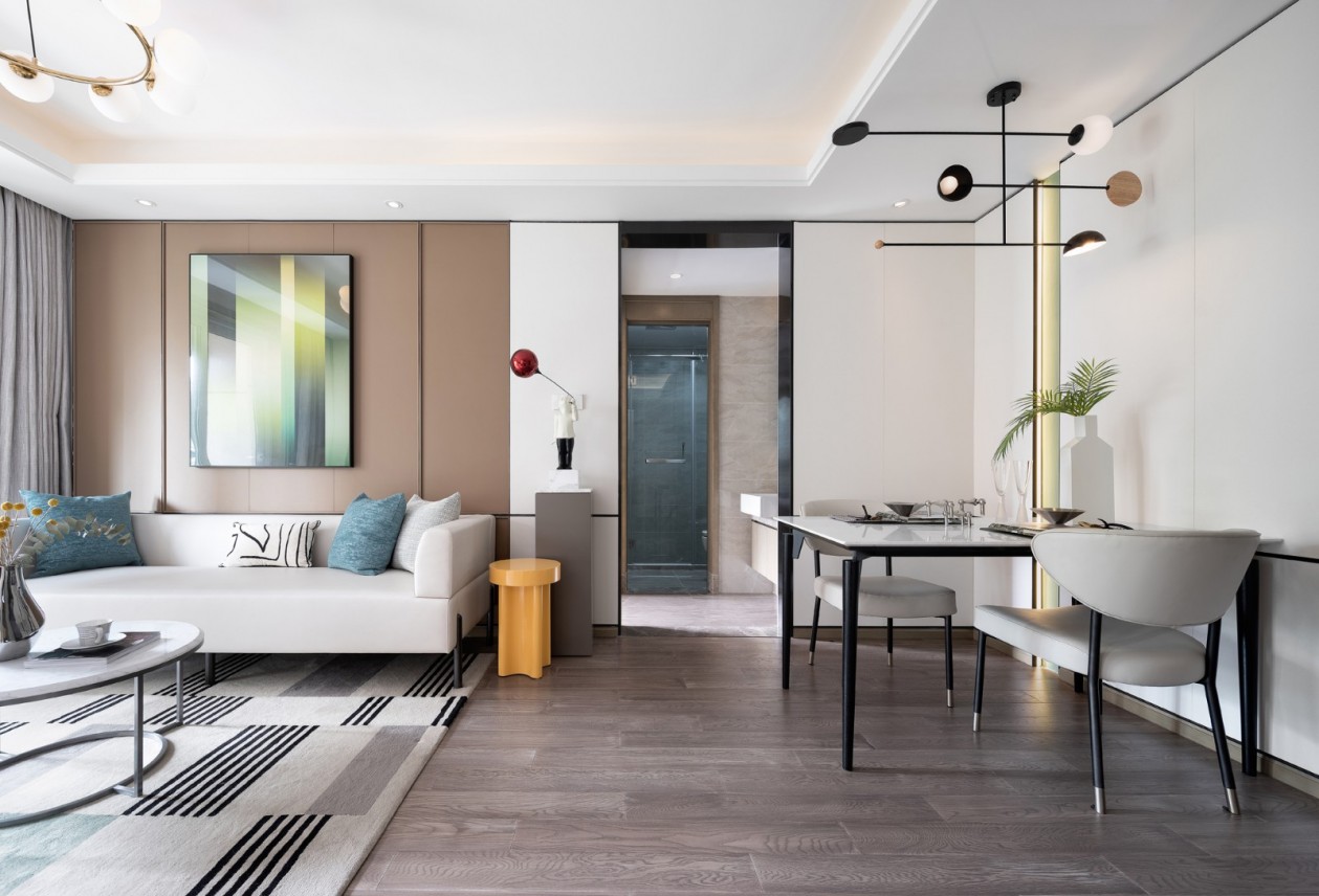 现代简约风格室内设计家装案例-餐厅 现代简约风格室内设计家装案例-餐厅