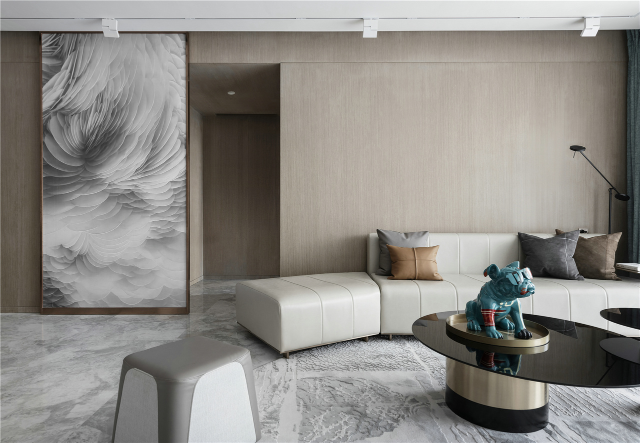 现代简约风格室内设计家装案例-客厅背景墙 现代简约风格室内设计家装案例-客厅背景墙